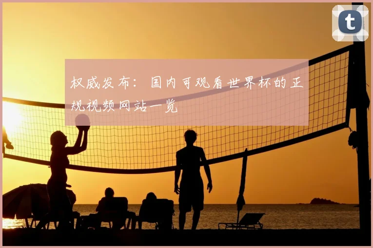 权威发布：国内可观看世界杯的正规视频网站一览