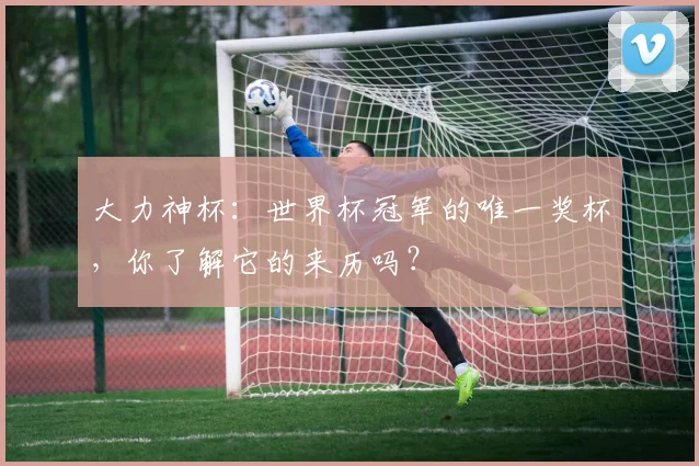 大力神杯：世界杯冠军的唯一奖杯，你了解它的来历吗？